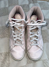 Nike Women’s‎ Pink Leather High-Top Sneakers size 10 Photo 0