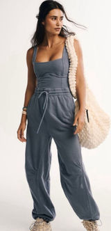 FP Movement by Free People Inbound Onesie NWT XS Misty Blue Sold Out Photo 0