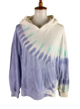 Wildfox Pastel Tie Dye Oversized Hoodie Y2K Cozy Lounge Soft Girl Streetwear XL‎ Photo 0