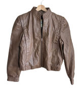 Berman's the leather experts made in korea bomber jacket full zip women's 12 Photo 0