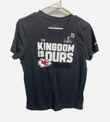 Nike Kansas City Chiefs Super Bowl LVIII Champions T-Shirt Womens Medium Black Photo 0