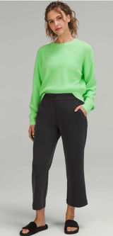 Lululemon 14 Softstreme High Rise Straight Leg Crop Pant Photo 0