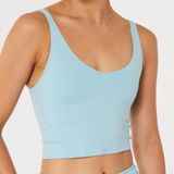Hollister Gilly Hicks Aqua Blue Recharge Active Cropped Tank Photo 0