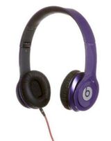 Beats by Dre purple solo HD headphones ear buds Photo 0