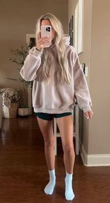 Tan Oversized Hoodie Photo 0