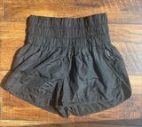 Free people size small black, high waisted shorts Photo 0