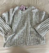 Wild Fable Gray ribbed loose fit cardigan Photo 0