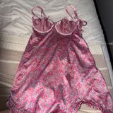 For Love & Lemons Mini Dress Floral Photo 0