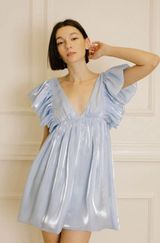 Blue Mini Dress Photo 0