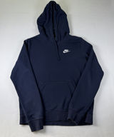 Nike Sportswear Club Hoodie Pullover Navy Casual Womens S Activewear Sportswear Photo 0