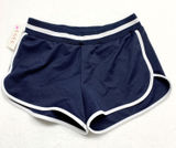 Signature 8 Retro Dolphin Shorts Womens Size S Navy Blue White‎ Stripe Athletic Photo 0