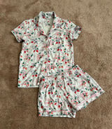 Roller rabbit Starberry Bows Polo Pajama Set Photo 0