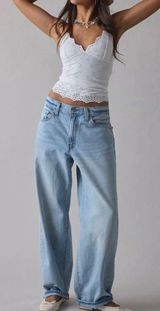 Levi's Women's Baggy Dad Pick Sides 26 Tall Photo 0