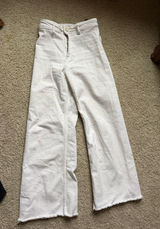 ZARA Marine Jeans Straight High-Waisted Photo 0