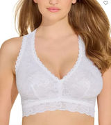 Cosabella NSN Racie Racer back Ext Never1355P 1X Ivory White NWT Photo 0