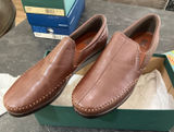 SAS Dream Brown Leather‎ Slip On Loafers Womens 8 N Tripad Comfort Made in USA Photo 0