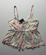 NWT Torrid Smocked Criss-Cross Babydoll Top, Size 1X Photo 0