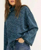 Free‎ People We The Free Sunny Days Turtleneck Knit Top Photo 0