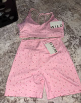 will workout set Pink Size L Photo 0