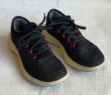 Allbirds Wool Tree Dasher Sneakers in Heathered black size W8 Photo 0