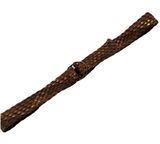 Women's‎ 3 Tone Brown Weaved Belt 90s Y2K Boho Western Chic Trendy Casual 45" Photo 0