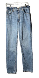 Abercrombie & Fitch‎ Jeans Womens 27/4 Blue '90s Straight Ultra High Rise Jeans Photo 0