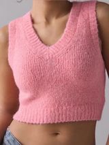 Urban Outfitters BDG Dealer V-Neck Cropped Sweater Vest. NWT. Photo 0