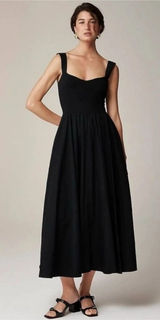 J. Crew Sweetheart tank dress with poplin skirt Photo 0
