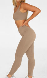 Setactive sculptflex legging in sand In Sand Size‎ Small Photo 0