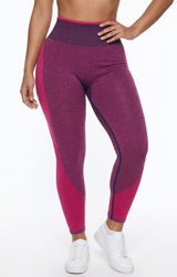 Victoria's Secret PINK high-waist seamless leggings red Sz M NWT Photo 0