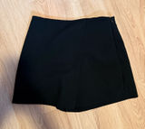 ZARA Skort Black Mini Photo 0