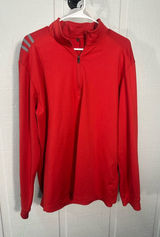Adidas Red 1/4 Zip Pullover Size XL EUC Photo 0