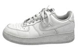 Nike Air Force 1 White Low Top Lace Up Round Toe Walking Sneakers Shoes Size 8 Photo 0