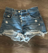 Blue Levi’s Shorts Denim Photo 0