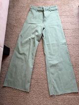 ZARA Jeans High-Rise Wide-Leg Full-Length Photo 0