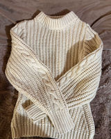 ZARA Chunky Knit Sweater Cable Photo 0