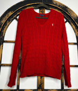 Vintage Polo Ralph Lauren Sweater Knit Chunky Cable Photo 0