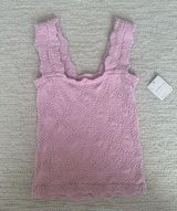 Free People Love Letter Cami Pink Photo 0