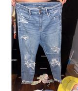 American Eagle High Rise Jeggings Jeans Size 10s Photo 0