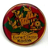 1992 Euro Disney Resort Kodak Official Sponsor Pin Goofy Big Thunder Mountain Photo 0