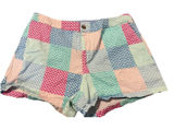 Vineyard Vines Target Patchwork Plaid Whale Cotton 4" Shorts‎ Stretchy 12 Photo 0