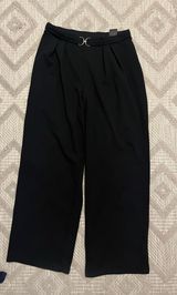 H&M Trousers Black Wide-Leg Photo 0