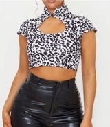 Cow Print Top Photo 0