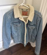 Levi’s Sherpa Lined Denim Jacket Photo 0