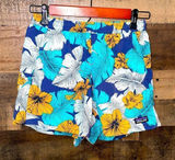 Patagonia Women's Baggies™ Shorts - 5" - Best Fronds Channel Blue Photo 0