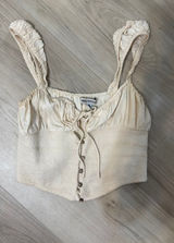 Urban Outfitters cream beige tank Photo 0