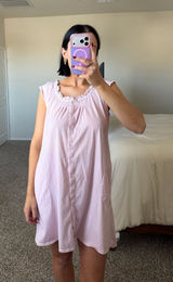 Vintage pink nightgown Size M Photo 0