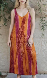 Women's Multi and Orange Dress Size undefined Photo 0