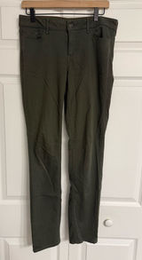 EDDIE BAUER Olive Green Women's Jeans Photo 0
