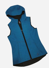 Gerry Turquoise Zip-up Hooded Vest - Size Small Photo 0